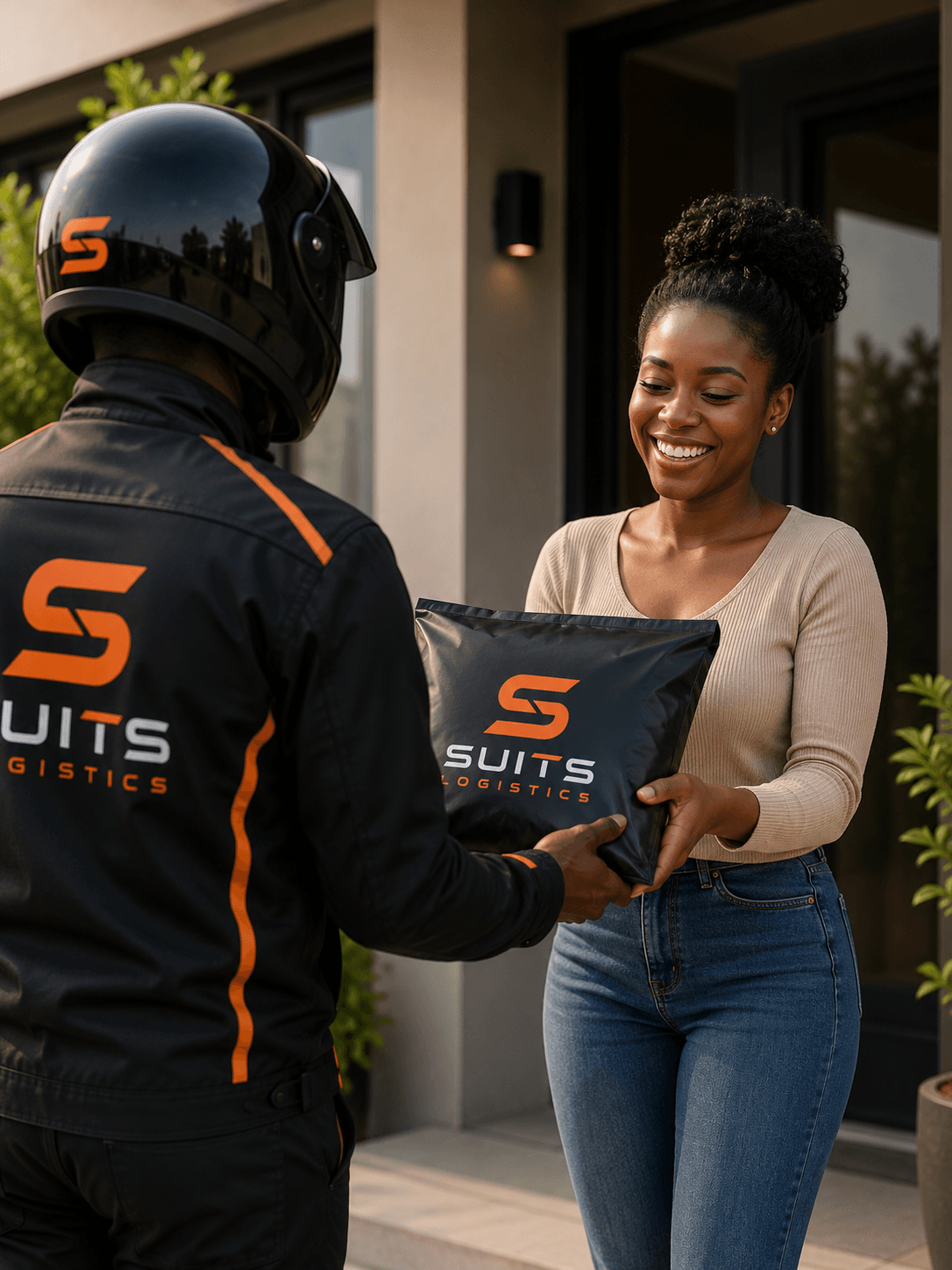Suits Logistics at a public event