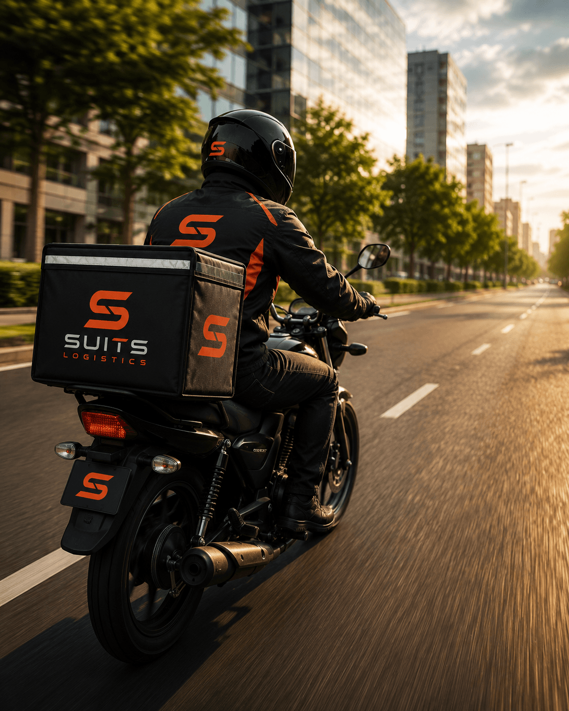 Suits Logistics at a public event